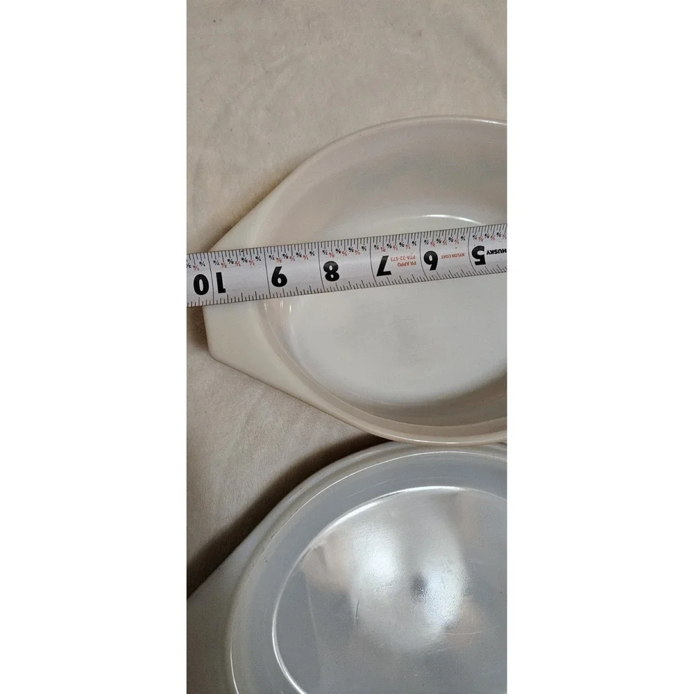 Pyrex Old Orchard Oven Safe Retro Vtg 1.5 Quart 043 Lidded Casserole Dish